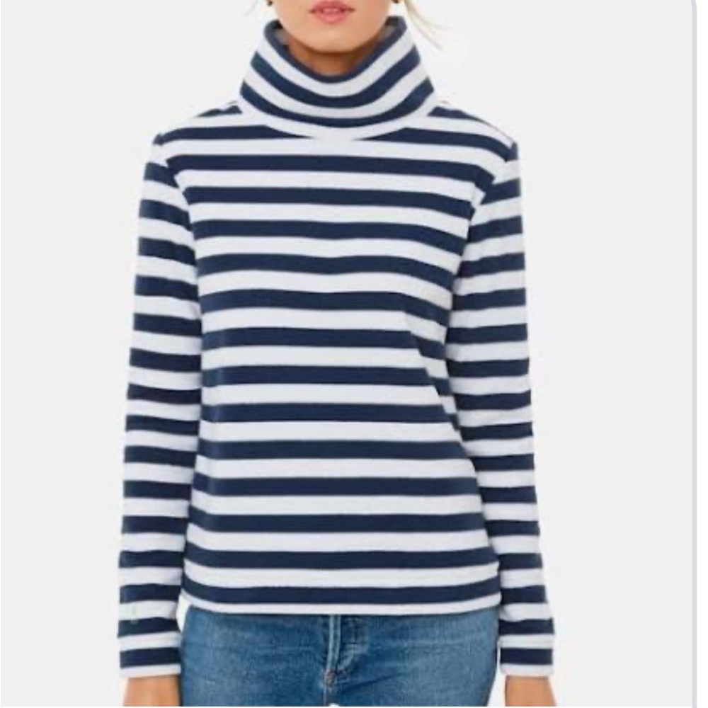 Dudley Stephens Park Slope Navy & White stripe size M